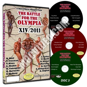 Battle For The Olympia 2011 3 Disc DVD