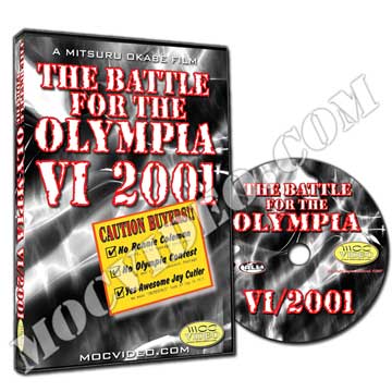 Battle for the Olympia 2001 DVD