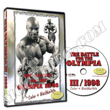 Battle for the Olympia 1998 DVD