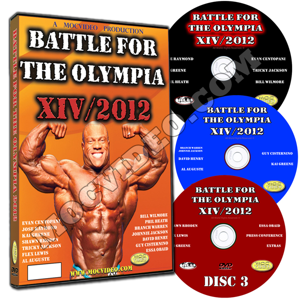 Battle For The Olympia 2012 3 Disc DVD